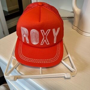 5/$25 orange Roxy trucker hat cap